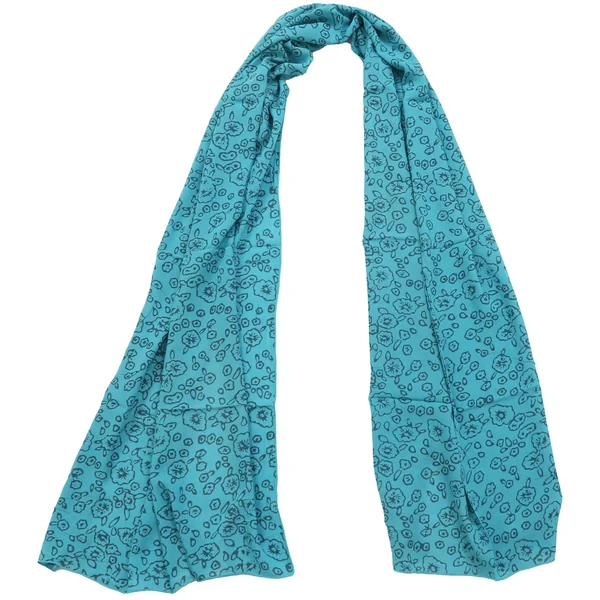 Foulard Goured bleu turquoise