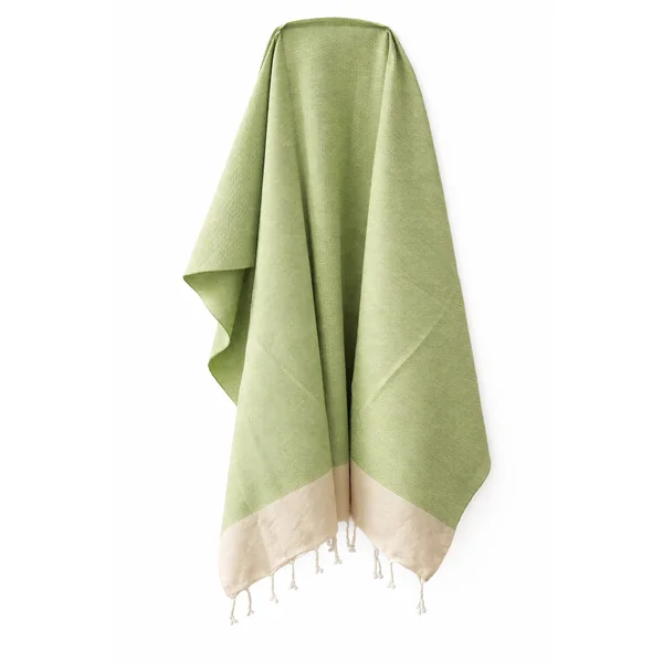 Fouta abeille coton Calanca vert