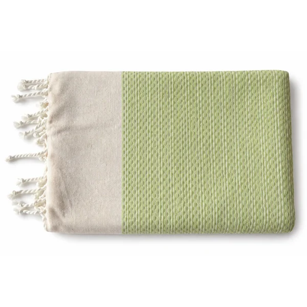 Fouta abeille coton Calanca vert