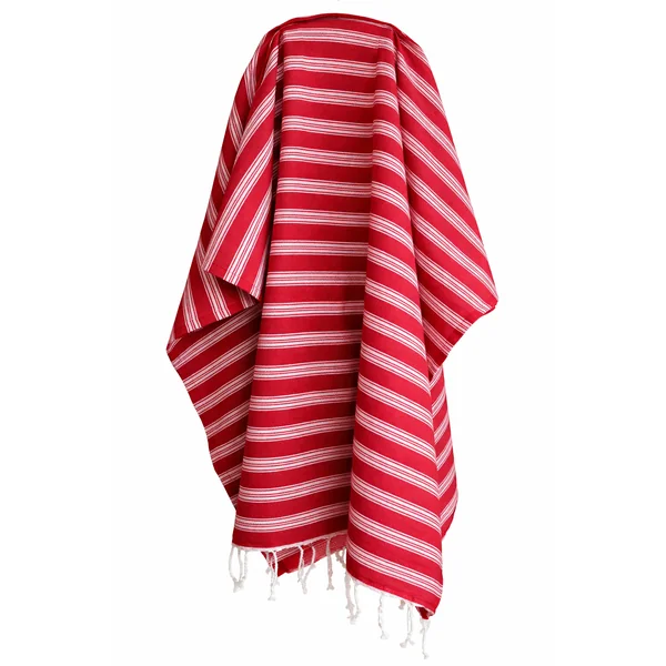 Fouta coton Riva rouge