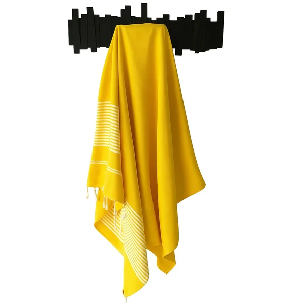 Fouta grande taille jaune Soleil de Sable