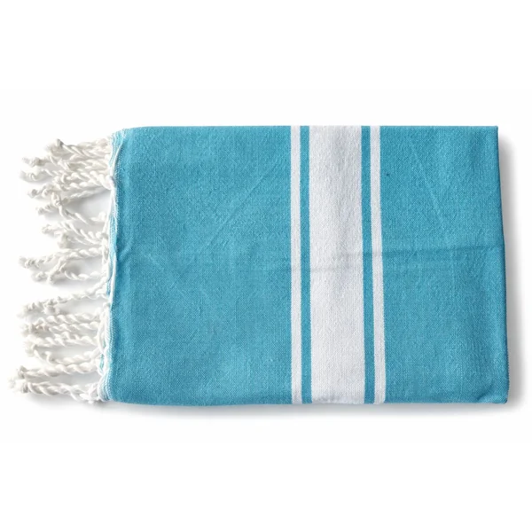 Fouta plate coton Nova turquoise