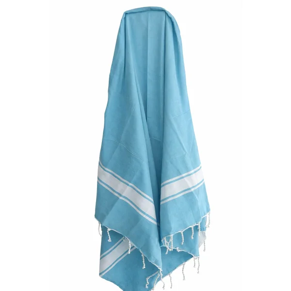 Fouta plate coton Nova turquoise