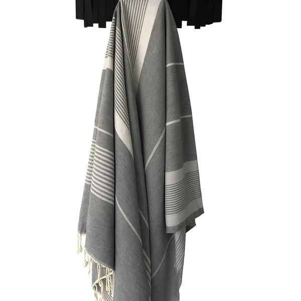 Fouta XXL Matmata Cap graphite gris