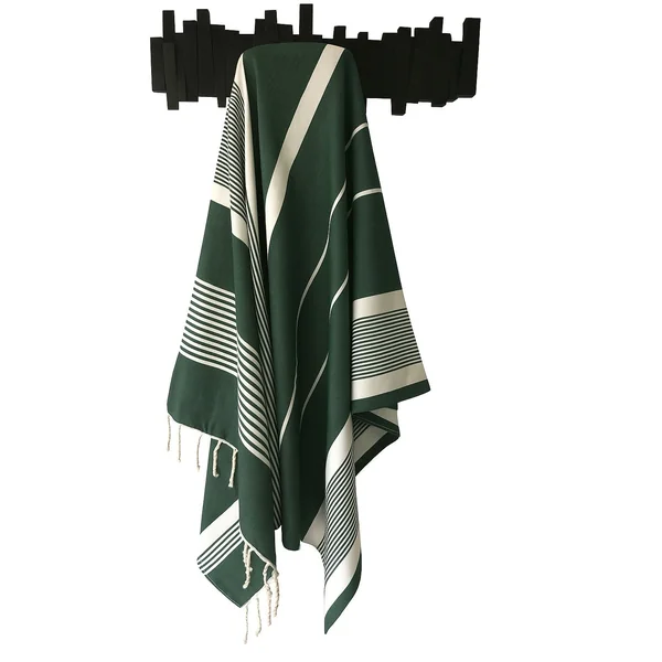 Fouta XXL Matmata Vert Émeraude du Cap