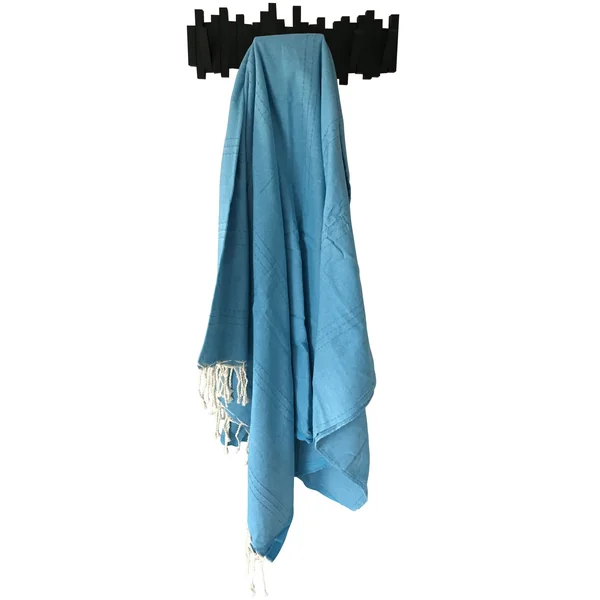 Fouta XXL unie bleu turquoise