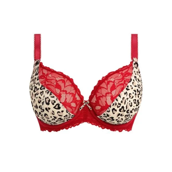 Freya Cherish Me rouge/blanc soutien-gorge sans forme
