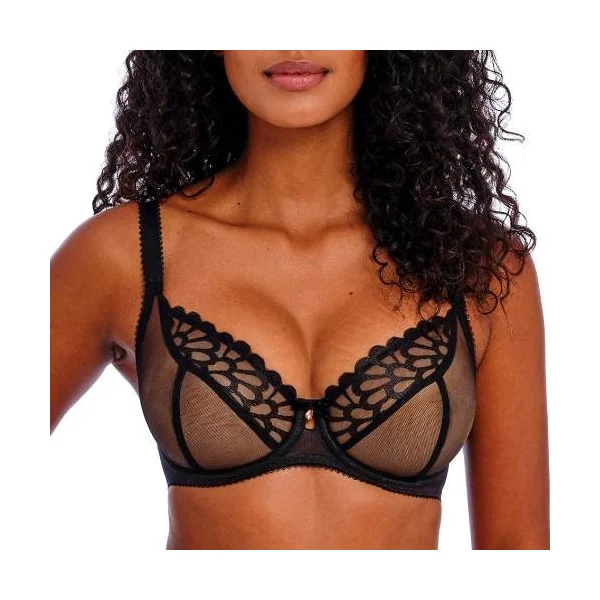 Freya Loveland noir soutien-gorge sans forme
