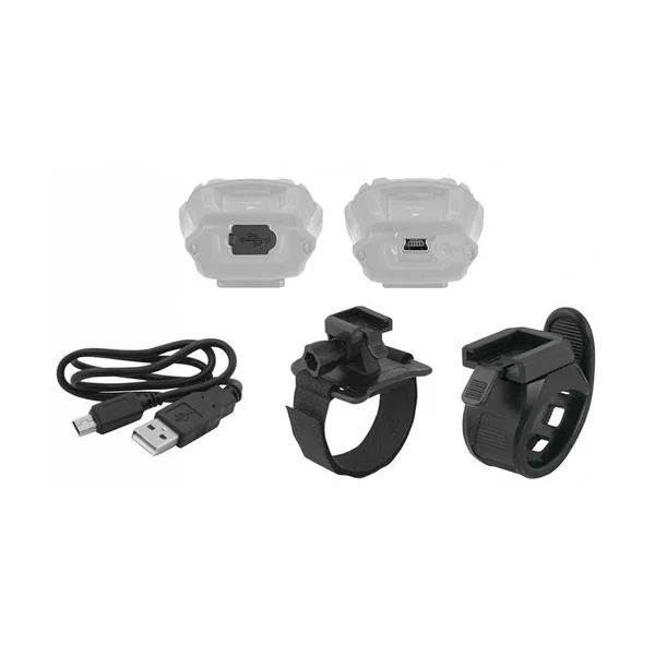 Front Light FORCE PAX 400LM USB - Black