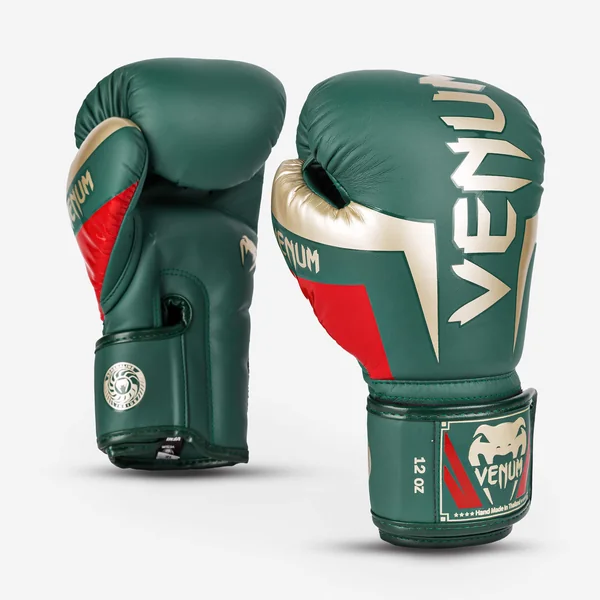 Gants de boxe adulte Elite, vert