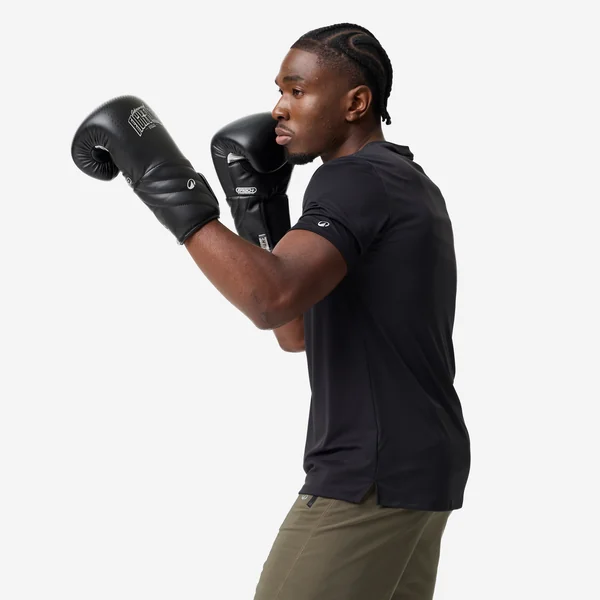 Gants de boxe, boxeurs confirmés, mousse monobloc, noir