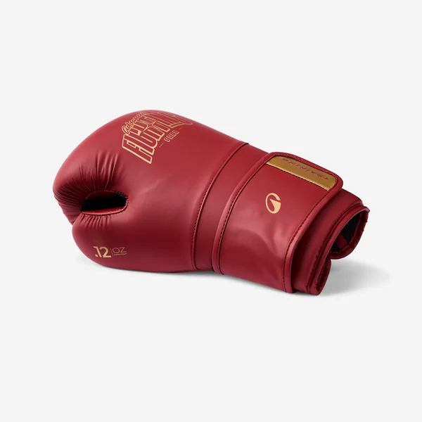 Gants de boxe training avec mousse ergonomique, rouge