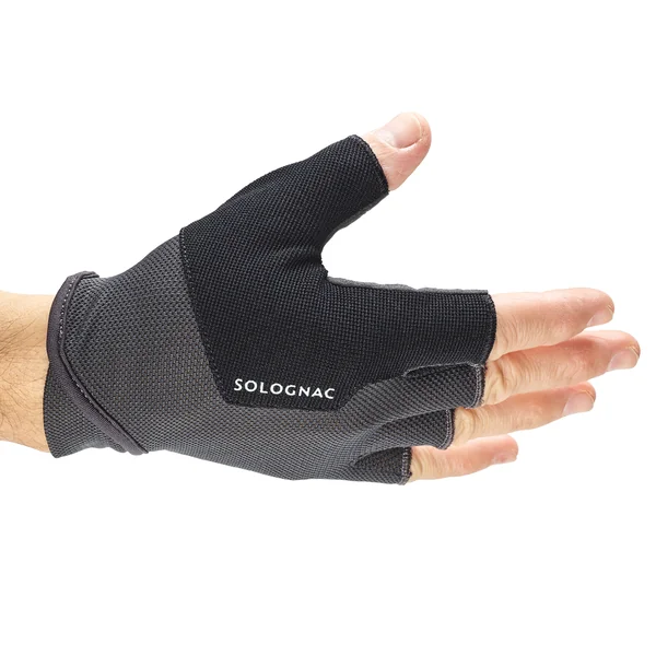 GANTS MITAINES BALL TRAP NOIRES