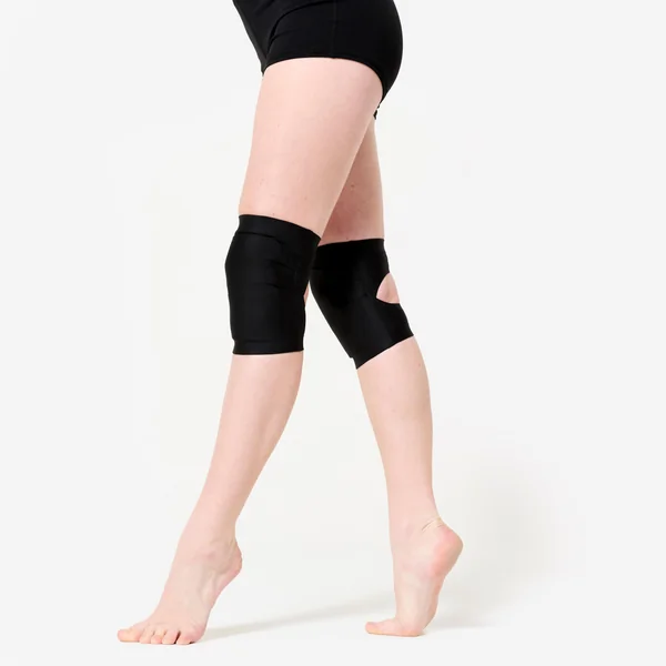 Genouillères de danse en gel, noir
