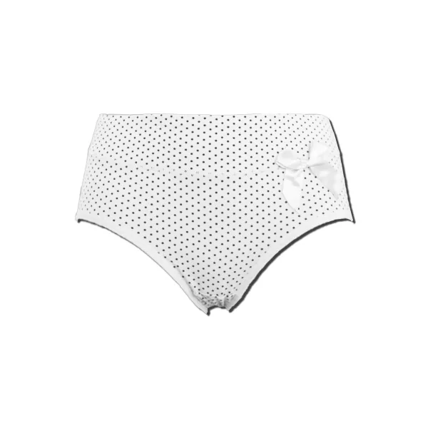 Gianvaglia Polkadot blanc shortie