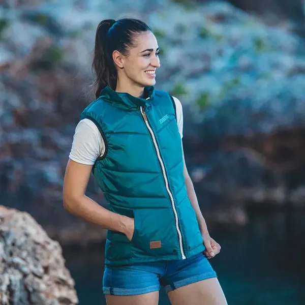 Gilet de flottabilite bodywarmer jobe femme vert