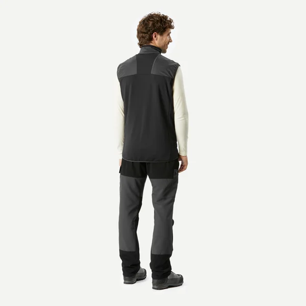 Gilet de trek coupe-vent sans manches homme - mt500