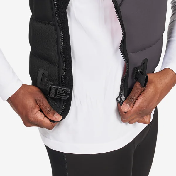 Gilet d'impact et d'aide à la flottabilité 50N long Homme - 500 noir