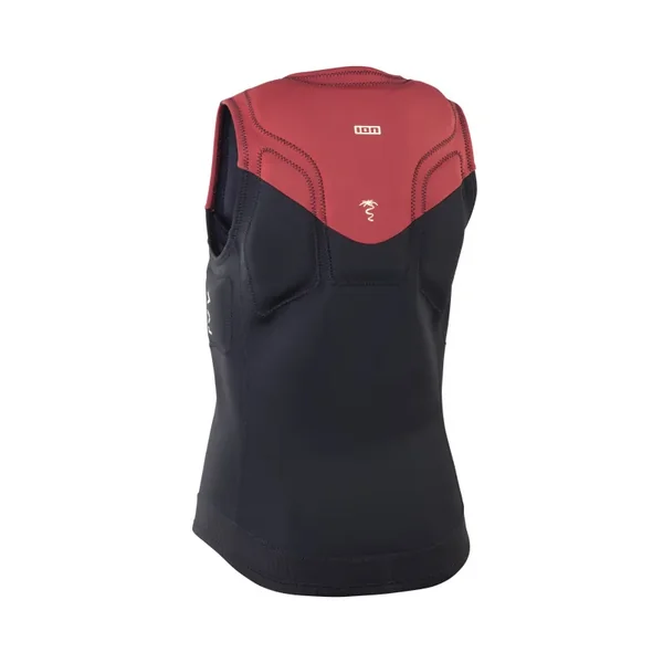 Gilet Impact Femme ION LUNIS Front Zip Rouge