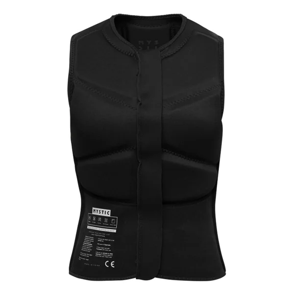 Gilet Impact Femme MYSTIC Front Zip Noir