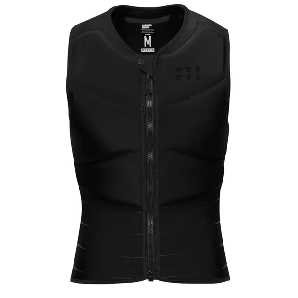 Gilet Impact Femme MYSTIC Front Zip Noir