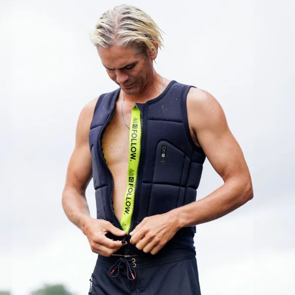 Gilet Impact FOLLOW GLOBAL Noir