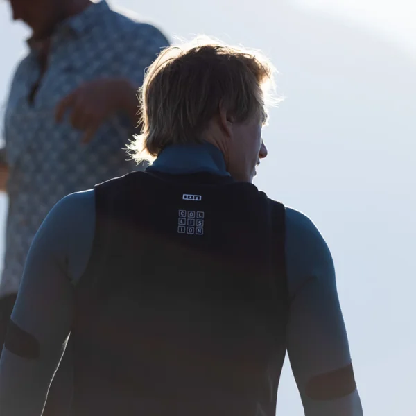 Gilet Impact ION COLLISION ELEMENT Wake Side Zip Noir