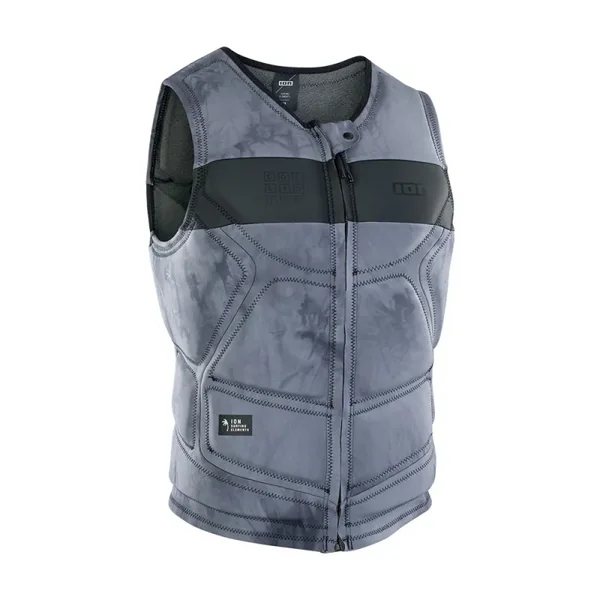 Gilet Impact ION COLLISION SELECT Wake Front Zip Gris