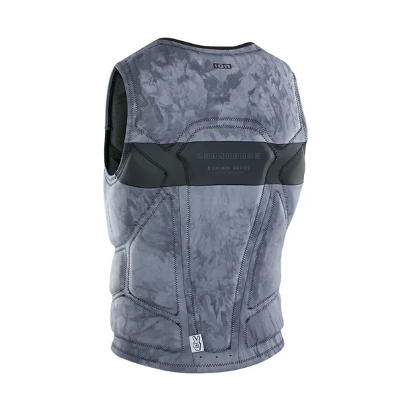 Gilet Impact ION COLLISION SELECT Wake Front Zip Gris
