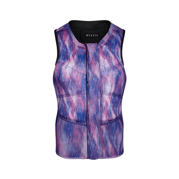 Gilet impact kitesurf/windsurf femme MYSTIC Diva Front Zip Black