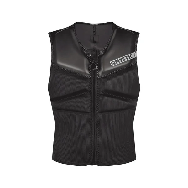 Gilet impact kitesurf/windsurf MYSTIC Block Front Zip Black
