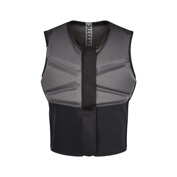 Gilet impact kitesurf/windsurf MYSTIC Block Front Zip Black