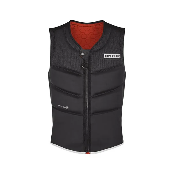 Gilet impact kitesurf/windsurf MYSTIC Foil Front Zip Black