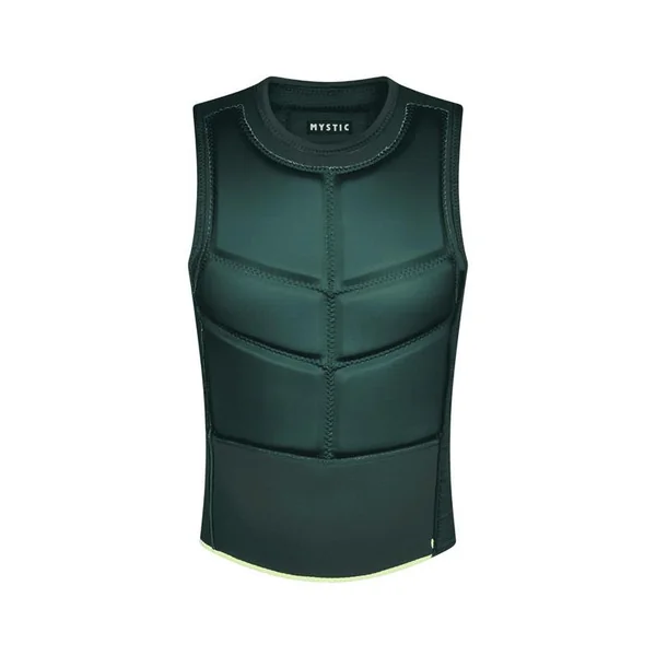 Gilet impact kitesurf/windsurf MYSTIC Majestic Side Zip Dark Leaf