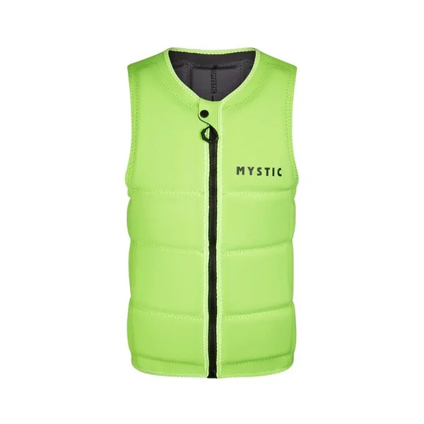 Gilet impact MYSTIC Brand Front Zip CE Flash Yellow