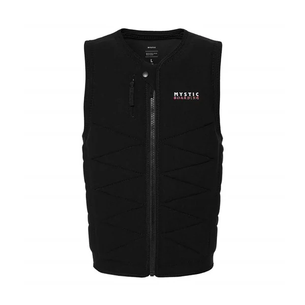 Gilet impact MYSTIC Outlaw Fzip Wake Black