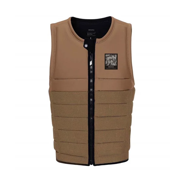 Gilet impact MYSTIC The Dom Fzip Wake Slate Brown