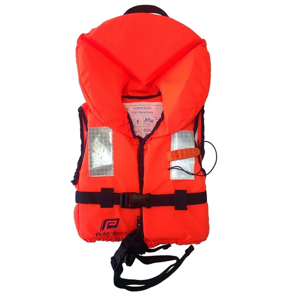 GILET PLASTIMO TYPHON ORANGE JUNIOR