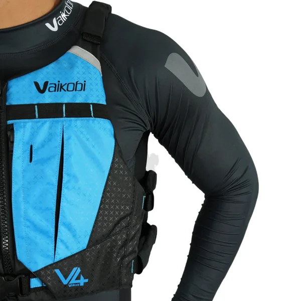 Gilet v4 ocean racing pfd vaikobi cyan