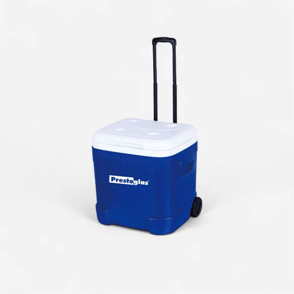 Glacière bleue sur roues Prestoglas - 55L
