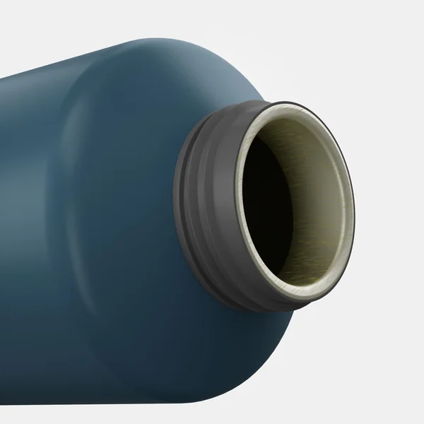 Gourde 500 alu 1L avec bouchon ouverture rapide pour la randonnée - Bleu