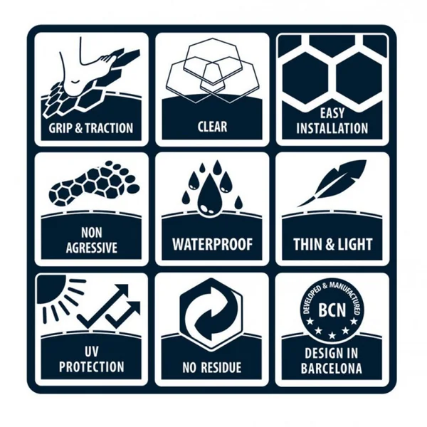 GRIP SURF HEXATRACTION RS PRO TRANSPARENT 22 PCS