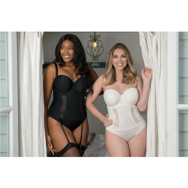 Guêpière bandeau armatures