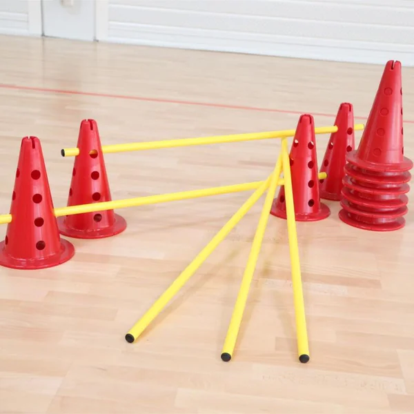 Haie d'athlétisme 35 cm - Lot de 5 mini-haies