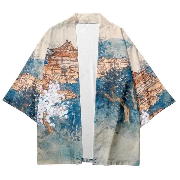 Haori Court Temple Japonais