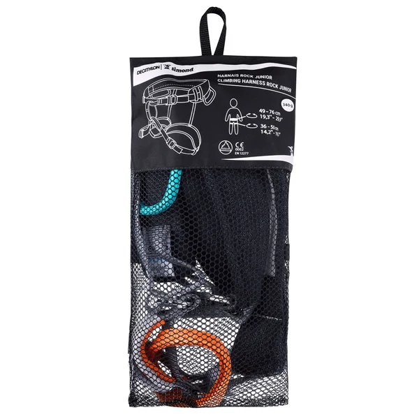 HARNAIS ESCALADE ENFANT - ROCK JUNIOR JEAN NOIR