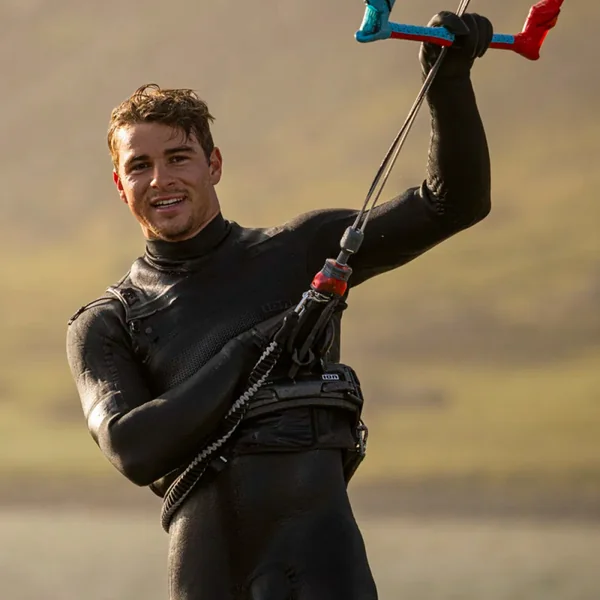 Harnais kitesurf ion waist kite riot light noir
