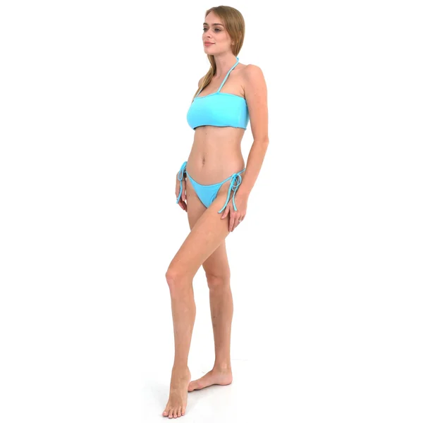 Haut de bikini bandeau Tahiti bleu