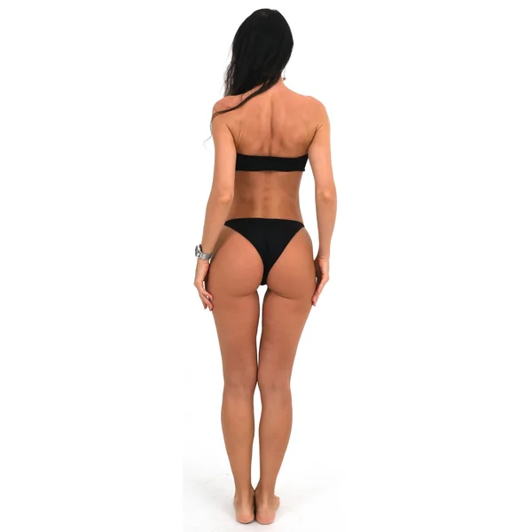 Haut de bikini dos nu Maldives noir