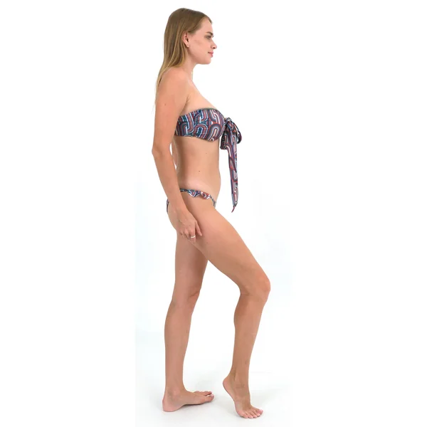 Haut de bikini dos nu Maldives retro